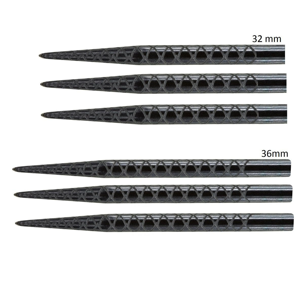Target Diamond Cut Black Replacement Dart Points main product image showing the dart points