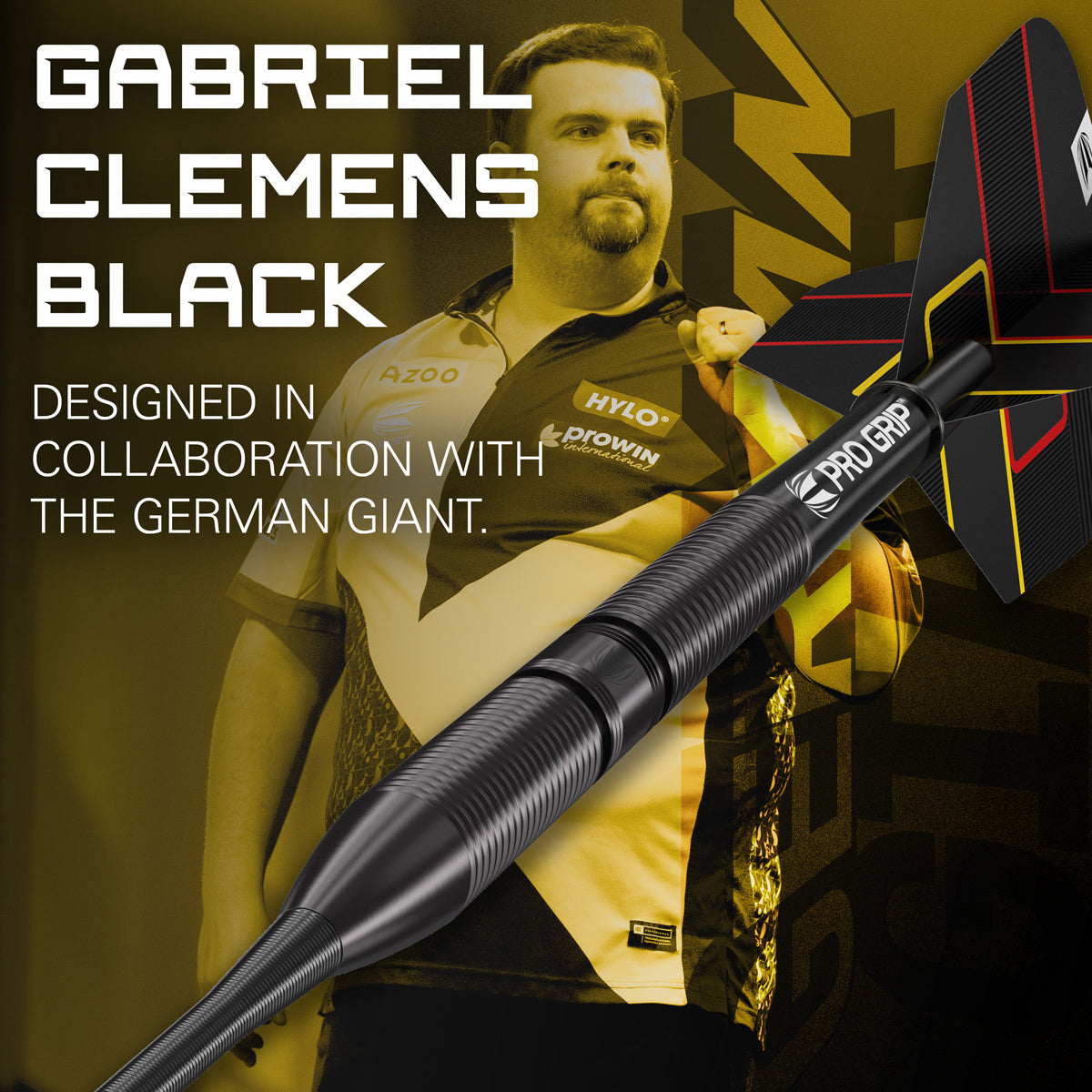 Gabriel Clemens Black player branding image featuring signature styling and modern Target performance design