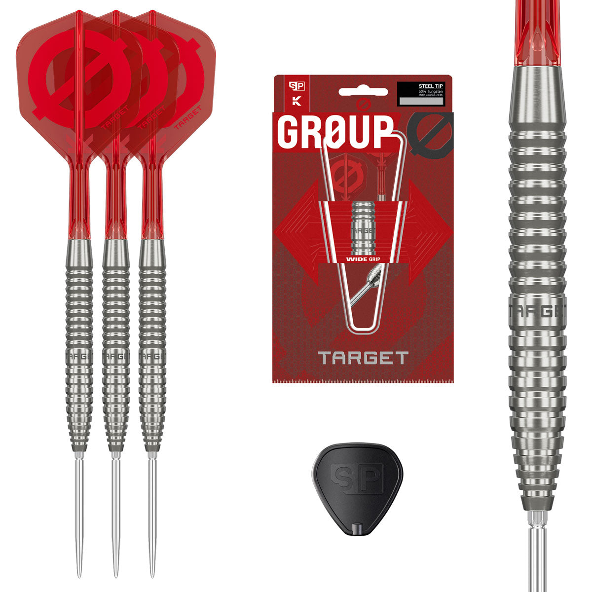 Target Group O 02 Swiss Point 50% Tungsten Steel Tip Darts