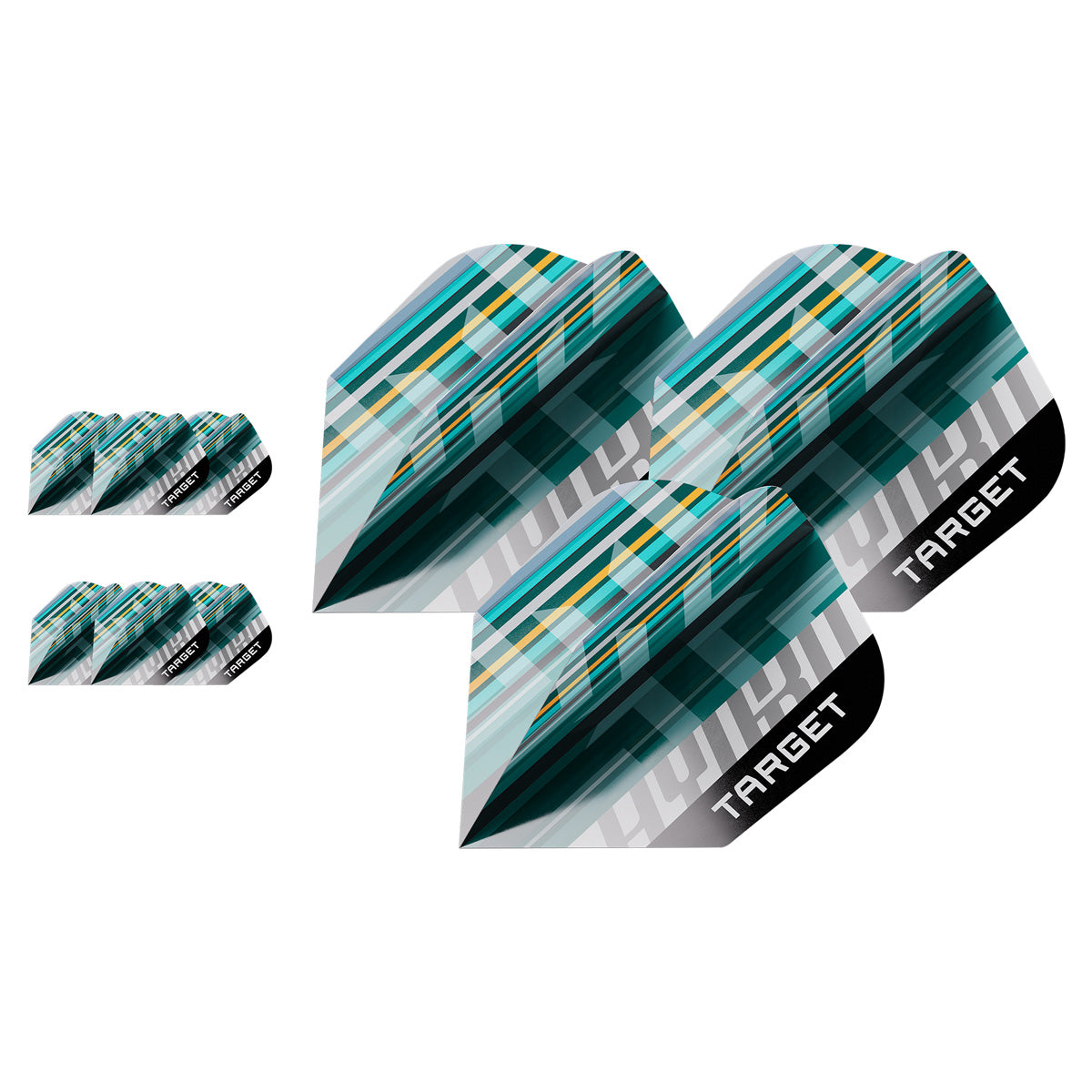 Target Hydro Pro Ultra Dart Flights (3 Sets) main product image on a white background.