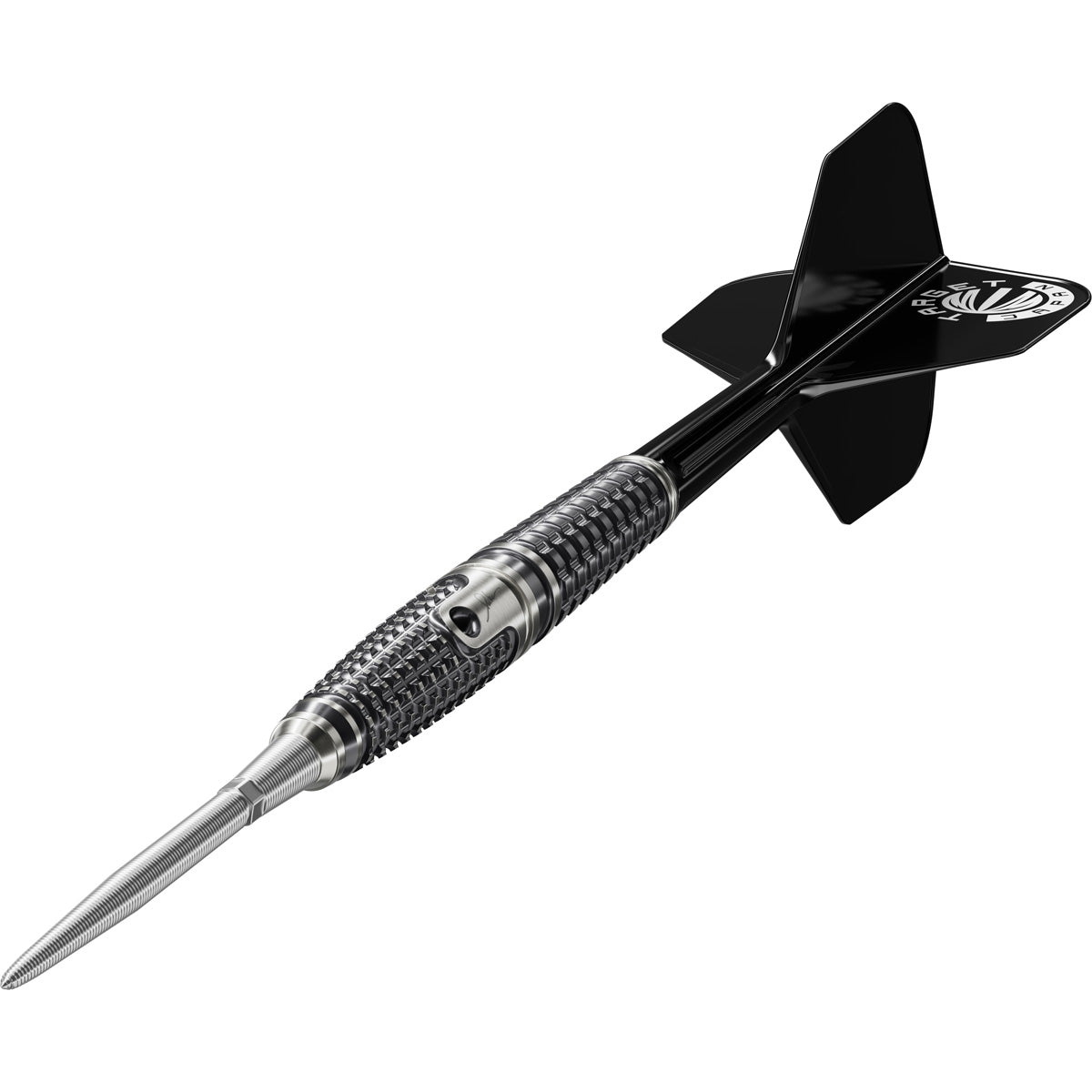 Target Japan Paul Lim The Legend Gen 9 Swiss Point Steel Tip Darts close up image highlighting the barrel grip texture, coating, machining, and design details