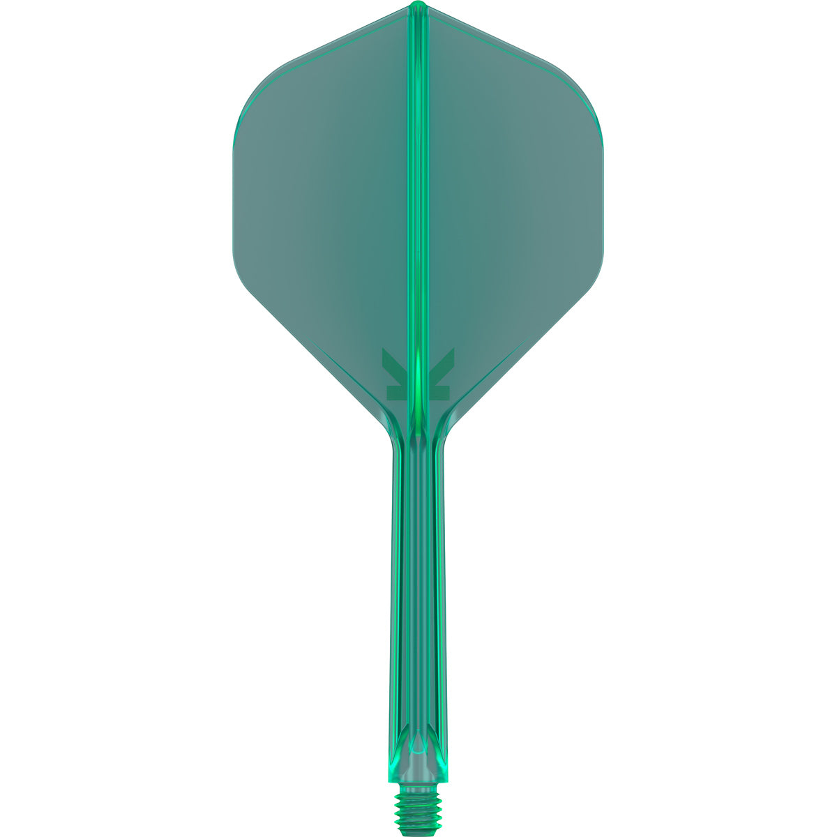 K,Flex Green No2 One Piece Flight by Target main product image on a white background.