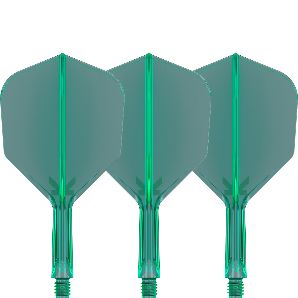 K,Flex Green No6 One Piece Flight by Target main product image on a white background.