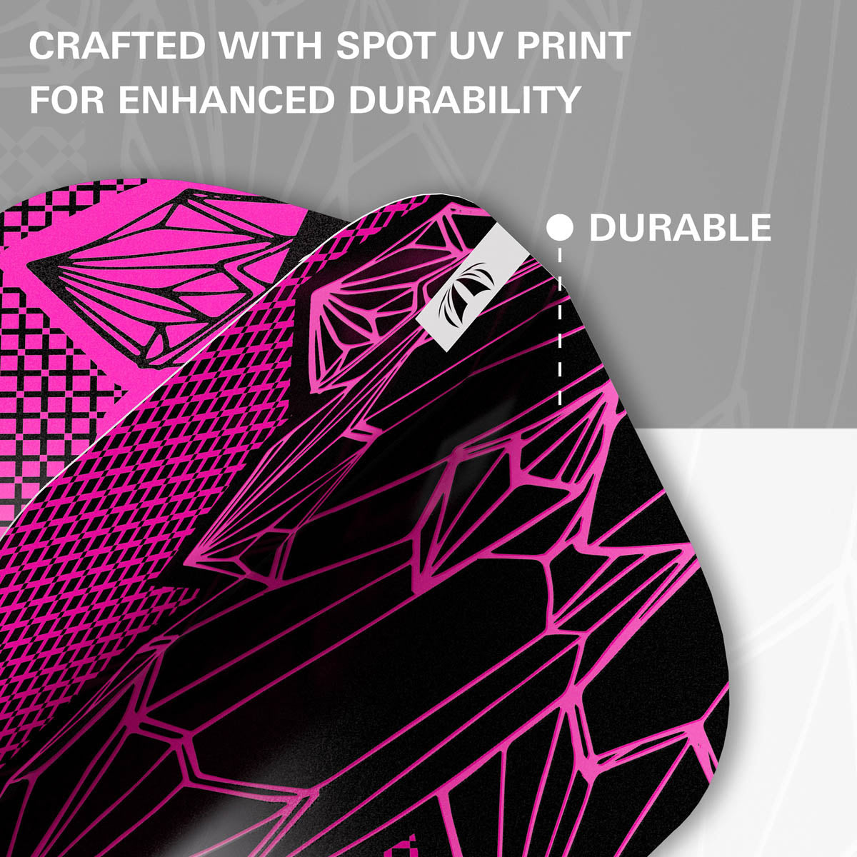Target Lorraine Winstanley G2 Pro Ultra Dart Flights (3 Sets) image demonstrating the durable flight construction for long lasting performance.