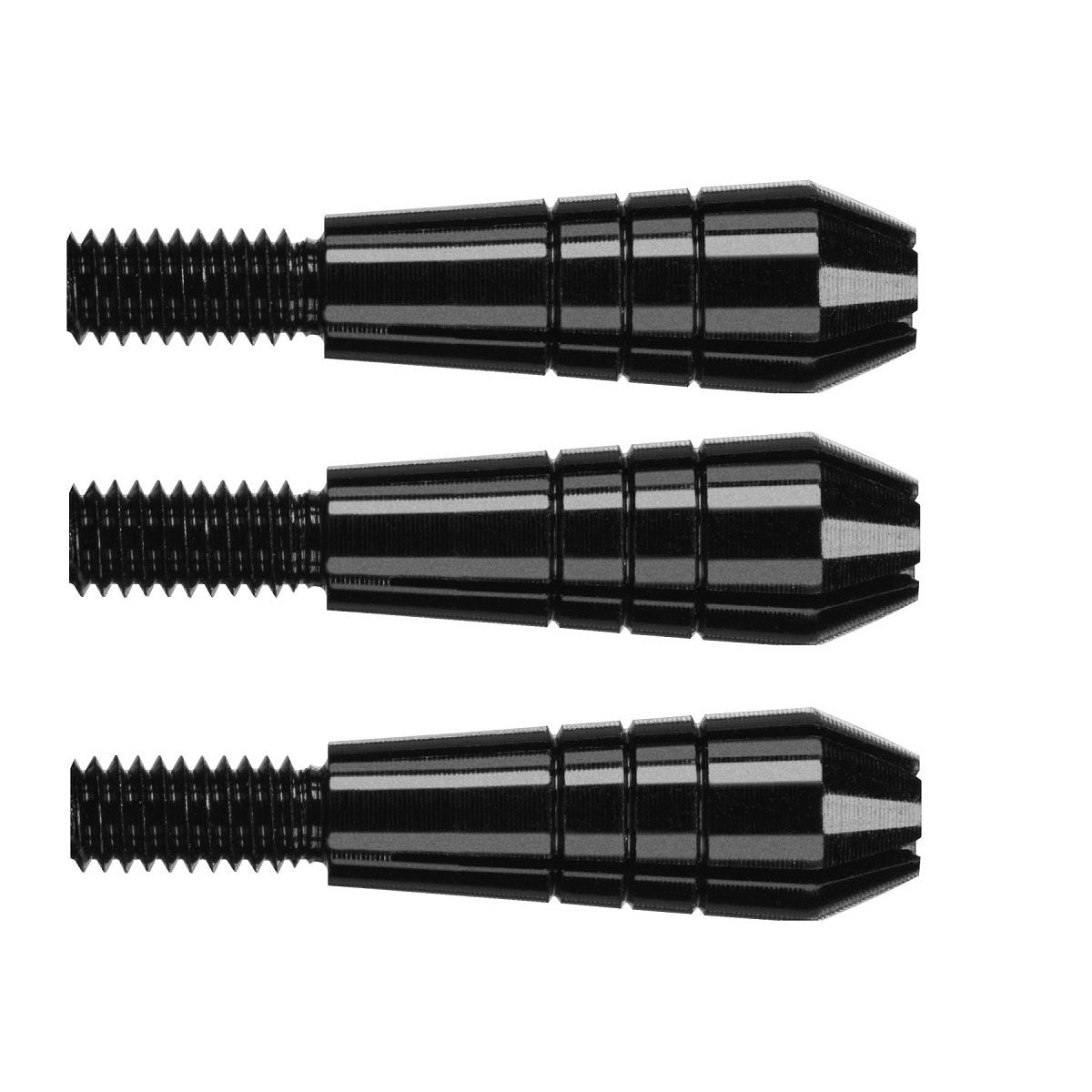 Phil Taylor Replacement Tops for Power Titanium Black Dart Stems Shafts main product image showing the replacement tops, packaging, and included contents