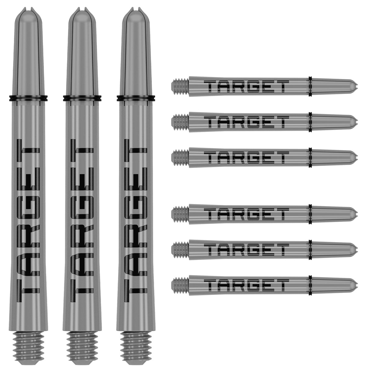 Pro Grip TAG GW Black Grey main product image showing the shafts, packaging, and included contents