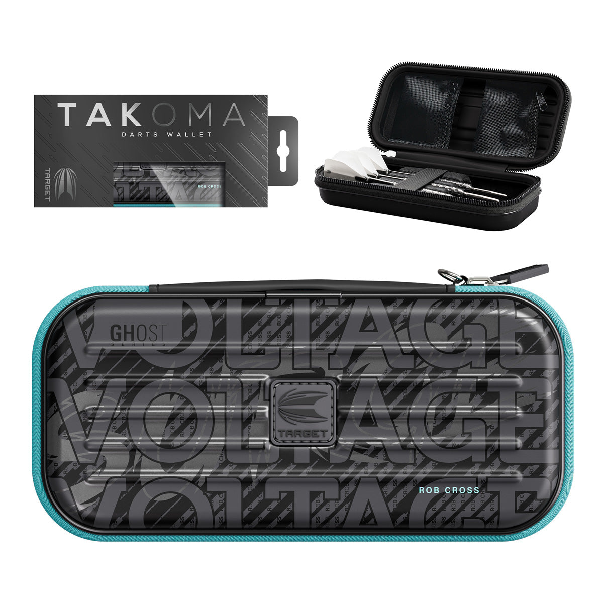 Target Rob Cross Takoma Ghost Dart Case main product image showing the case and included contents