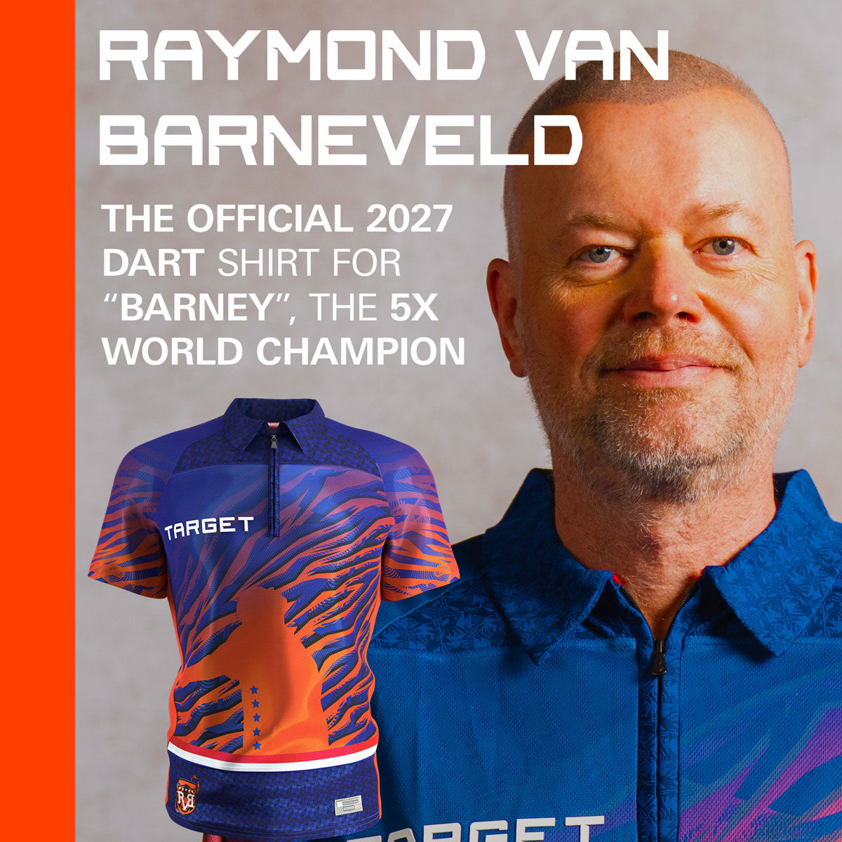 Target Raymond van Barneveld 2027 Playing Shirt