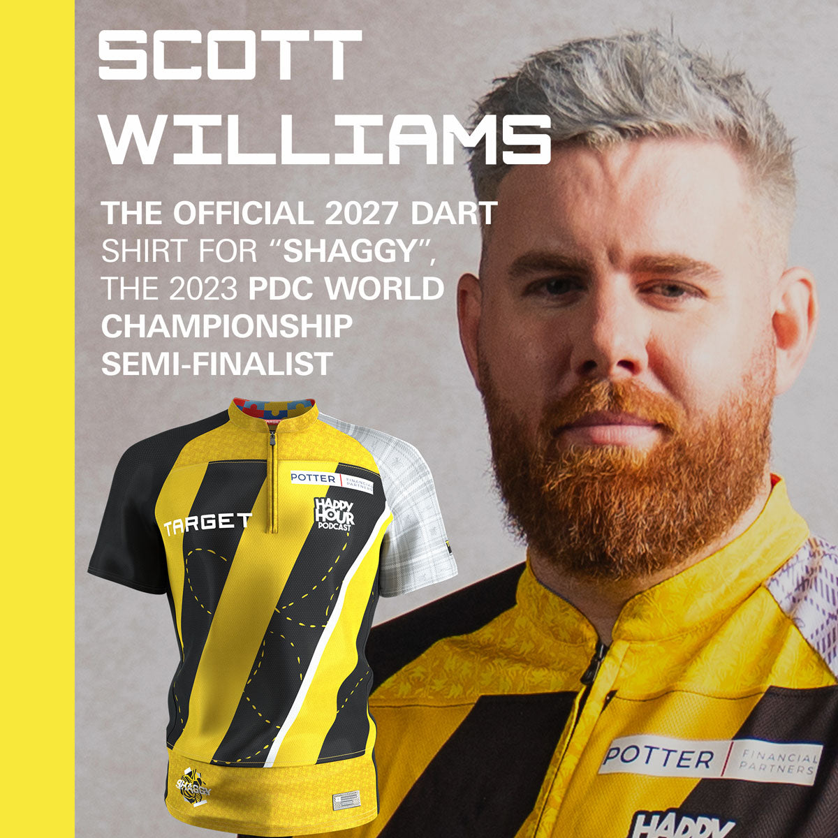 Target Scott Williams 2027 Playing Shirt