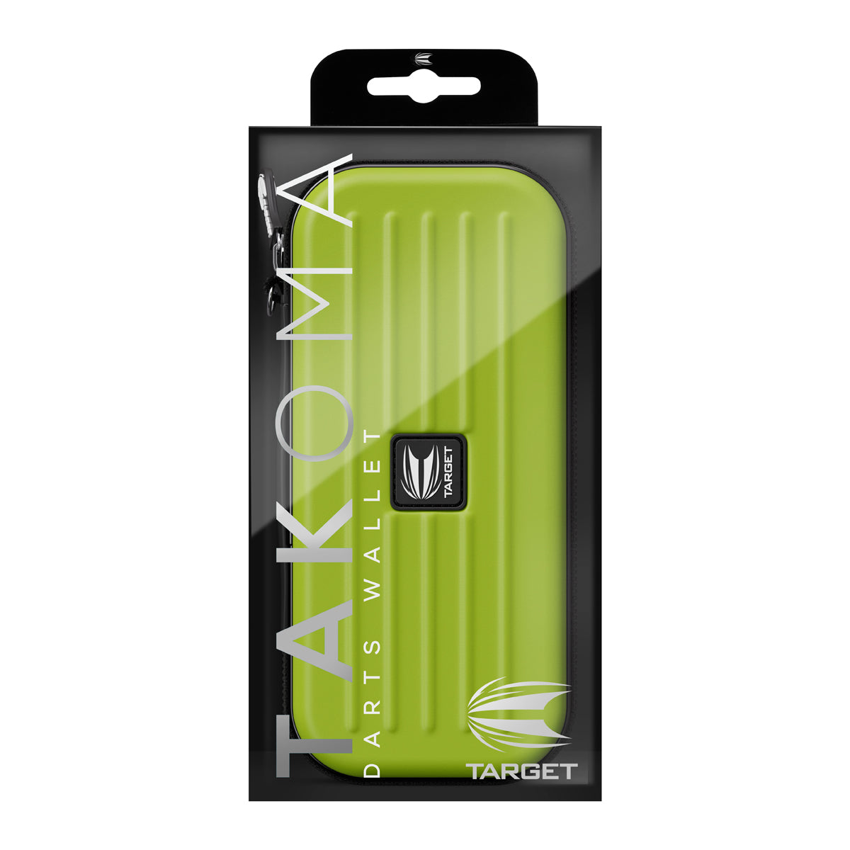 Target Takoma Darts Case Wallet Green outer box image showing the retail packaging and branding