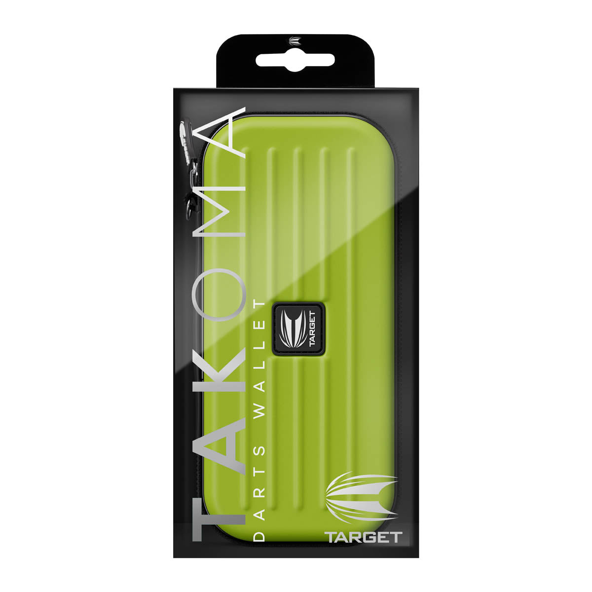 Target Takoma Darts Case Wallet Green outer box image showing the retail packaging and branding