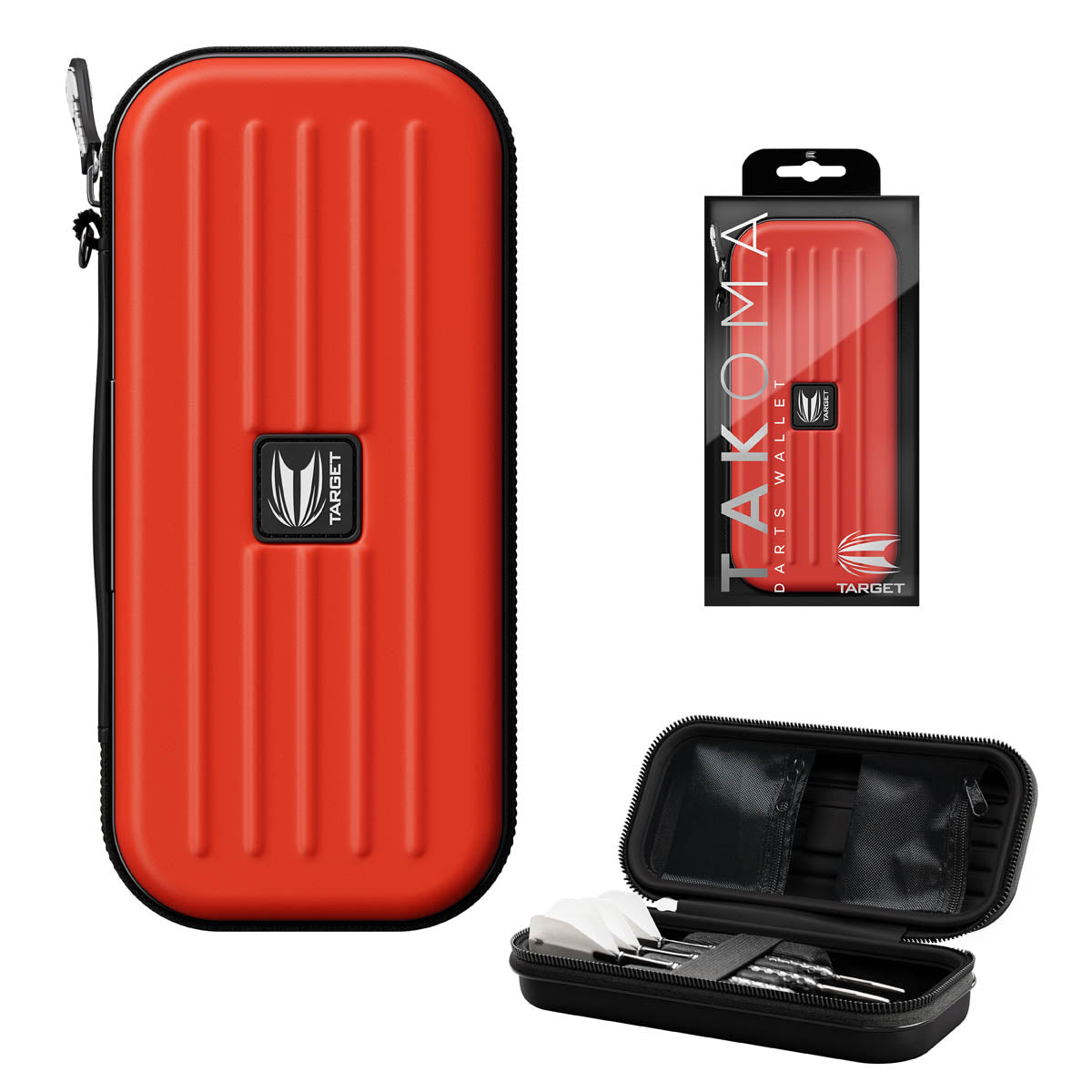 Target Takoma Darts Case Wallet Red main product image showing the case and included contents