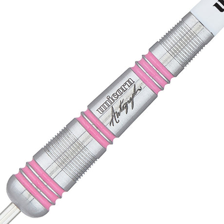 Autograph Pink Style 3 80% Tungsten Steel Tip Darts by Unicorn