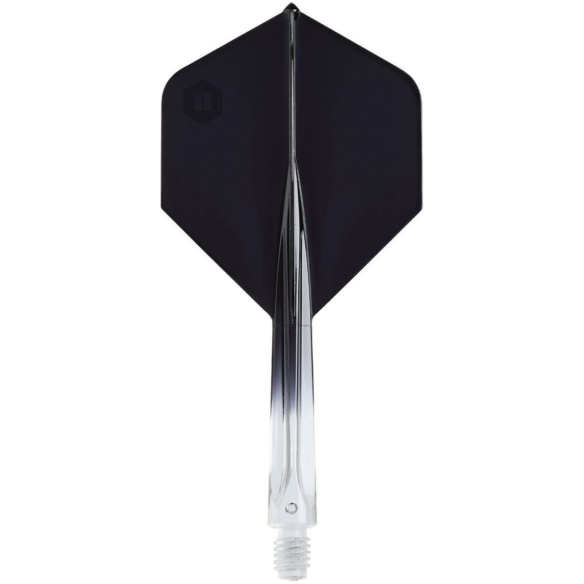 Unicorn Forge Plus Clear Two,Tone Integrated Dart Flights & Shafts main product image on a white background.