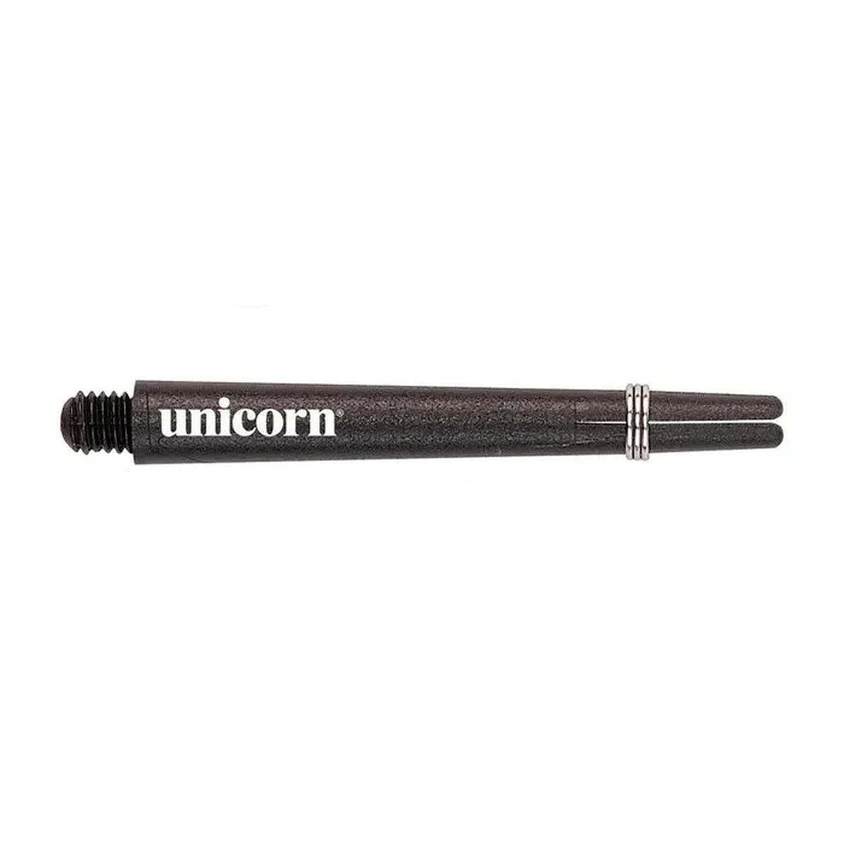 Unicorn Gripper 3 Ring Grip Dart Stems Shafts main product image showing the dart stems and retail packaging