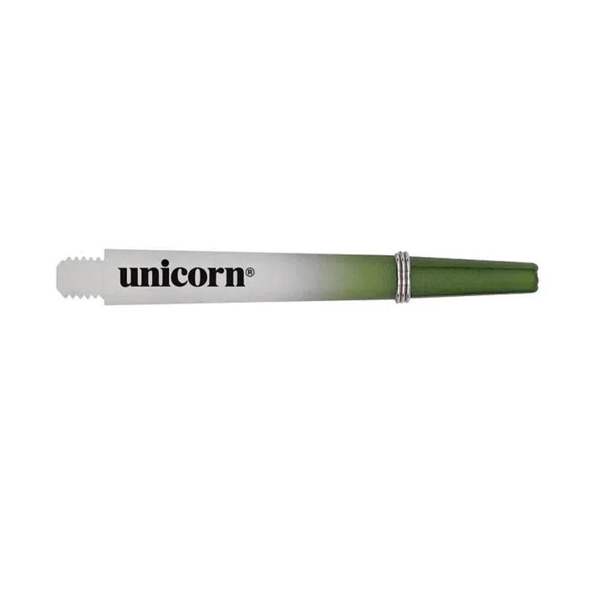 Unicorn Gripper 3 Two Tone Ring Grip Dart Stems Shafts main product image showing the dart stems and retail packaging