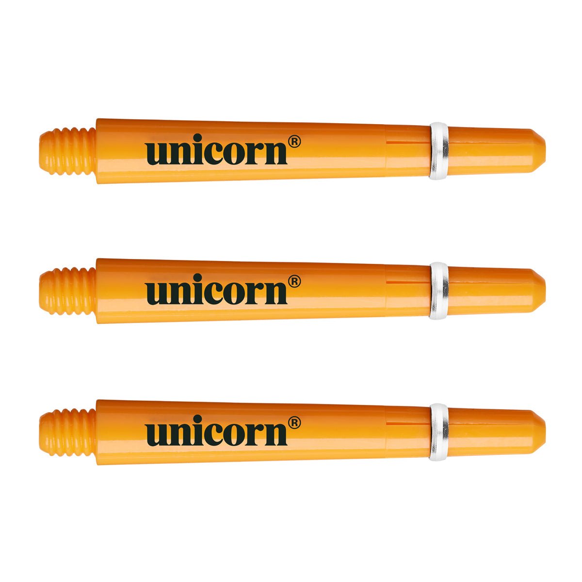 Unicorn Gripper 4 Dart Stems Shafts main product image showing the dart stems and retail packaging