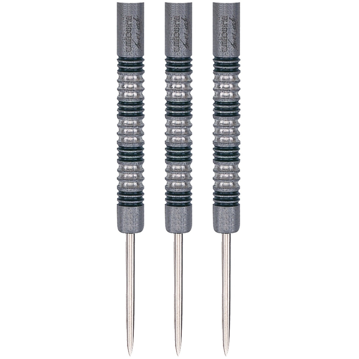 James Wade Phase 1 Purist Steel Tip Darts straight barrel profile image showing the full length design, grip positioning, and barrel geometry