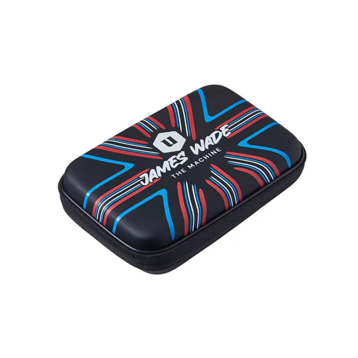 James Wade Union Jack design dart case by Unicorn – compact and durable