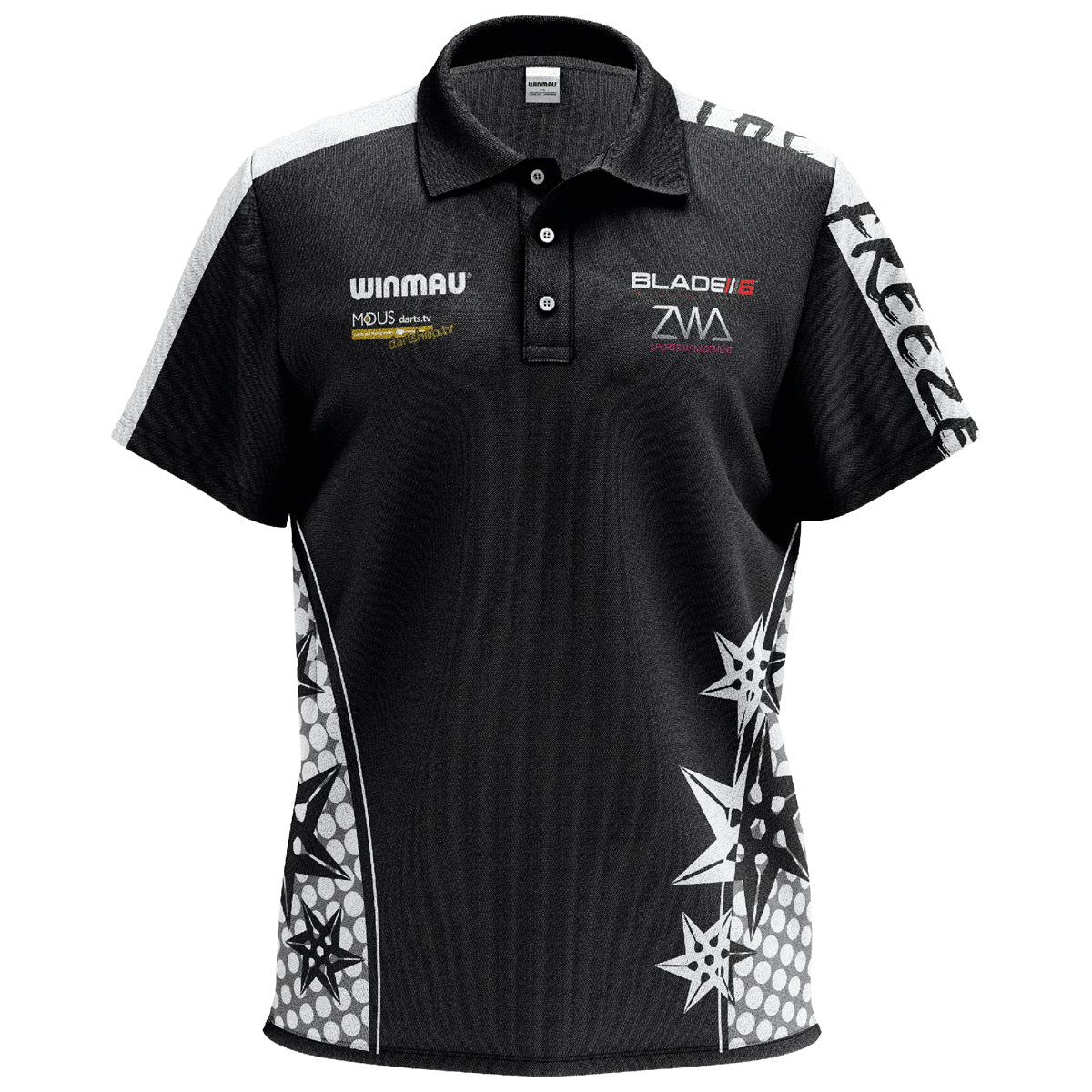Danny Noppert Polo by Winmau main product image showing the official player polo design and branding