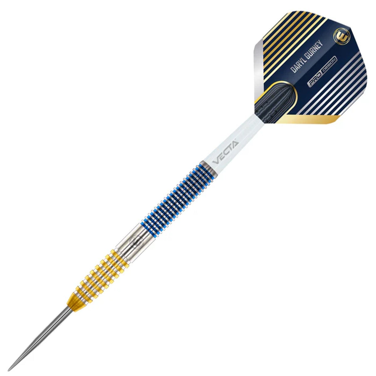 Daryl Gurney SC 1.0 Series Steel Tip Darts angled product image displaying the barrel profile, grip layout, and design features