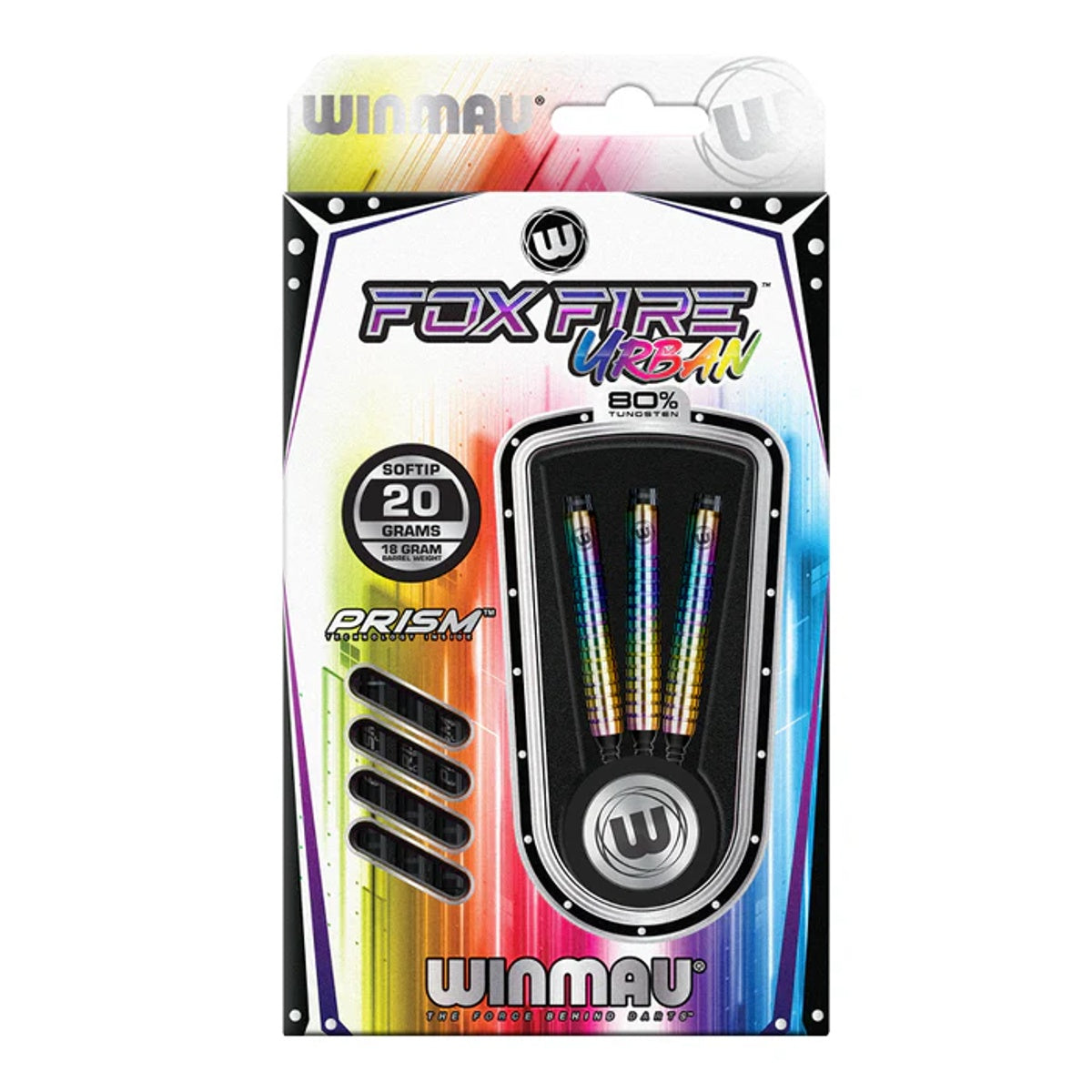 Foxfire Urban 90% Tungsten Soft Tip Darts by Winmau