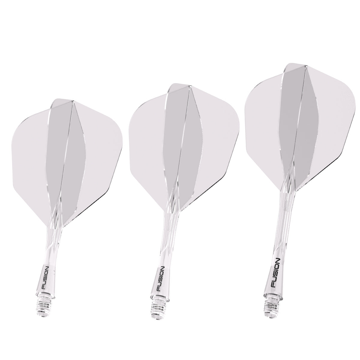 Fusion Integrated Flight & Shaft Clear No6 by Winmau main product image on a white background.