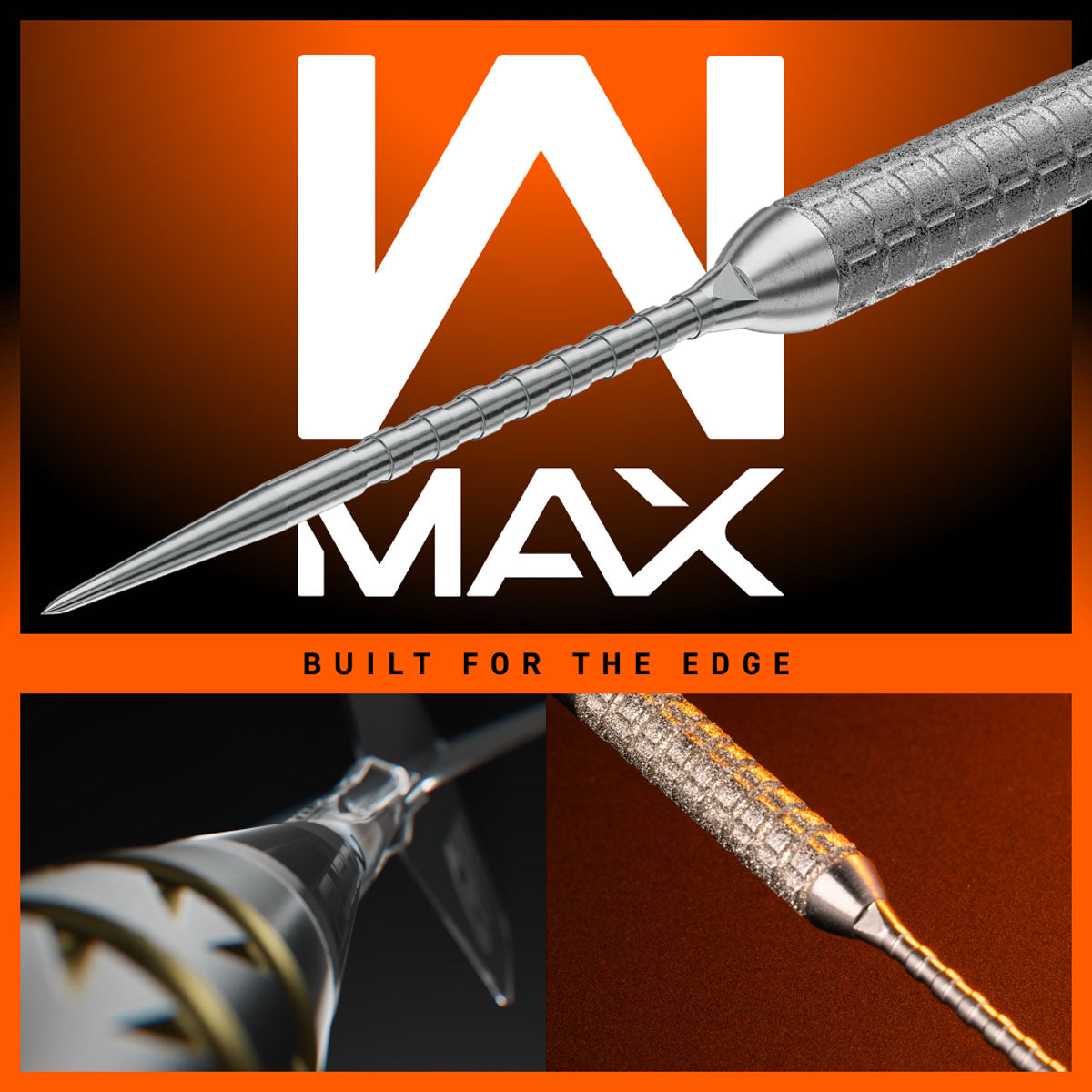 Winmau Gian Van Veen W-Max Switch Point 90% Tungsten Steel Tip Darts