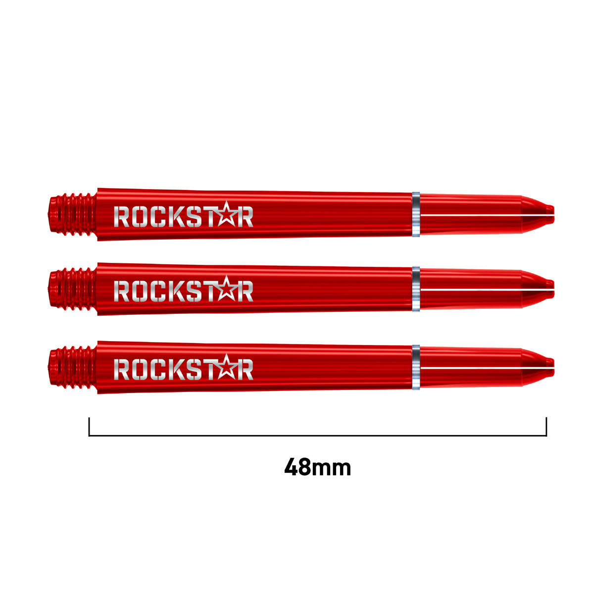 Joe Cullen Rockstar Dart Stems Red Medium length variant image