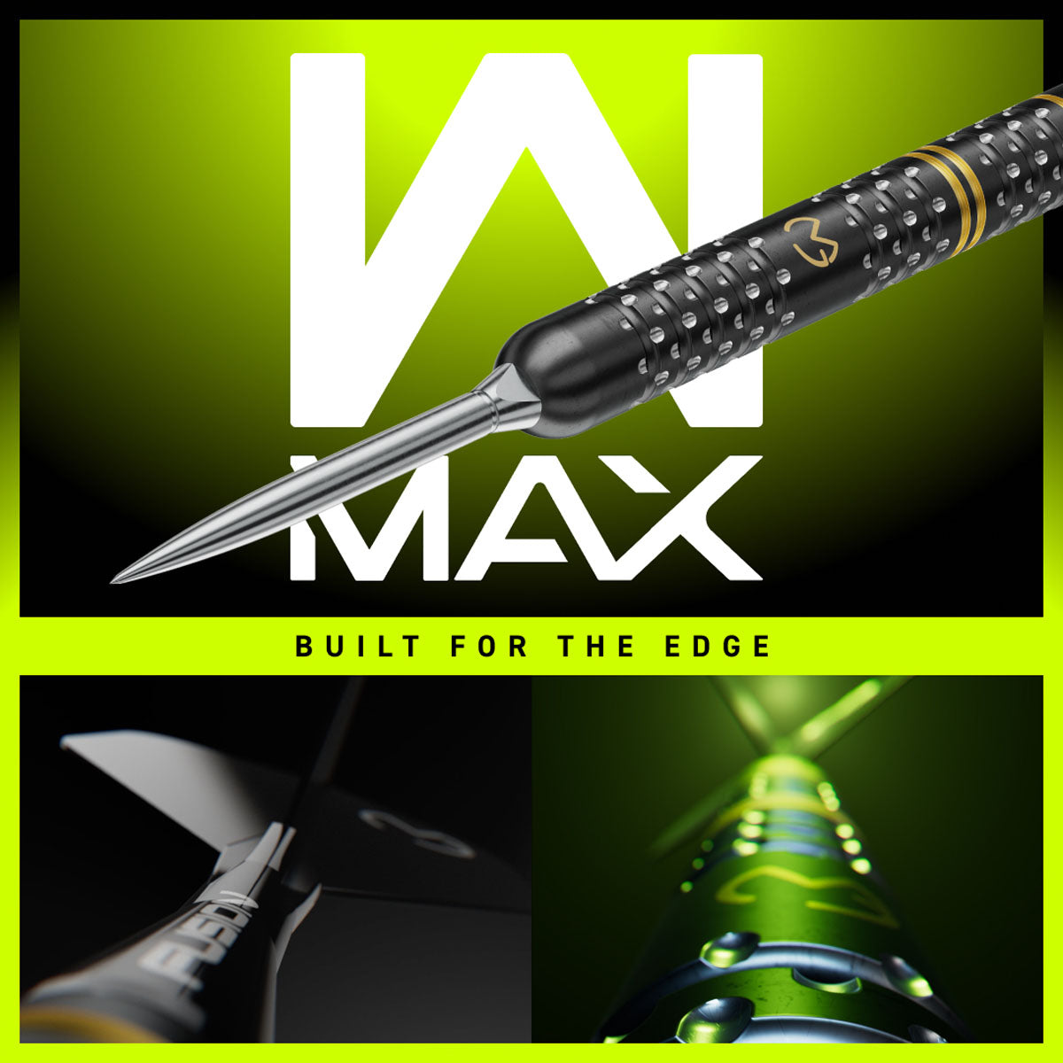 Winmau Michael van Gerwen MvG W-Max Switch Point 90% Tungsten Steel Tip Darts