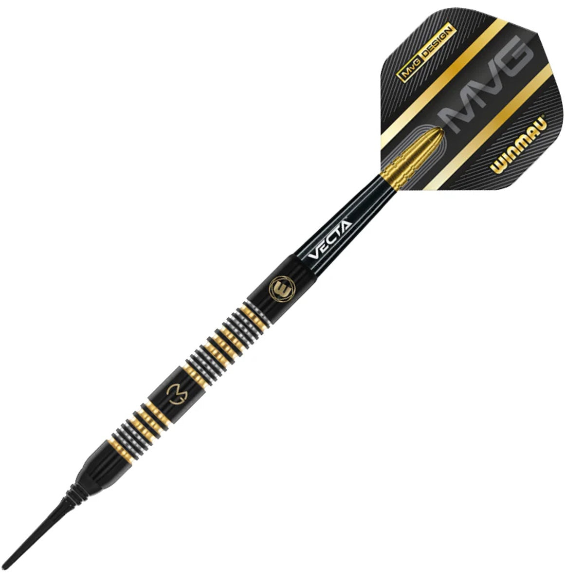 MVG Trilogy 90% Tungsten Soft Tip Darts by Winmau