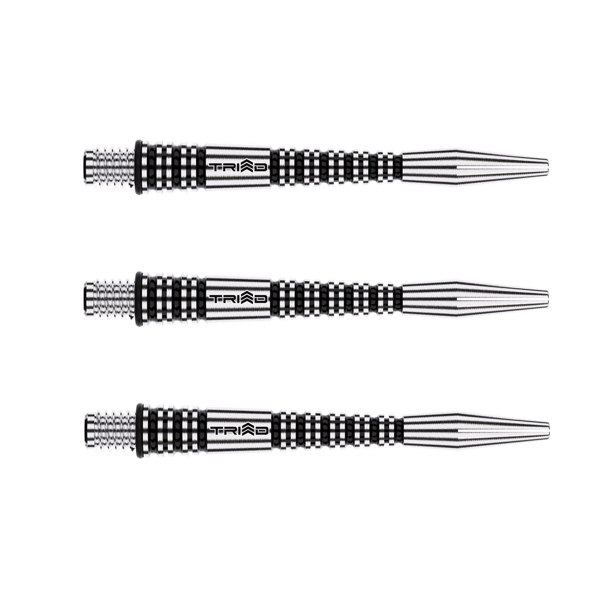 Triad RX Aluminium Dart Stems Shafts Black Intermediate length variant image