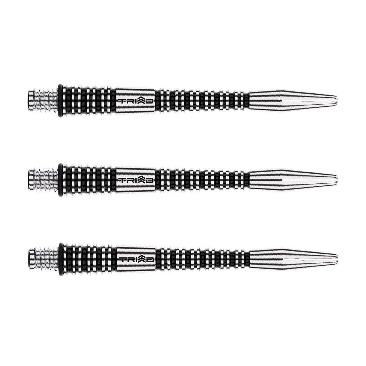Triad RX Aluminium Dart Stems Shafts Black Medium length variant image