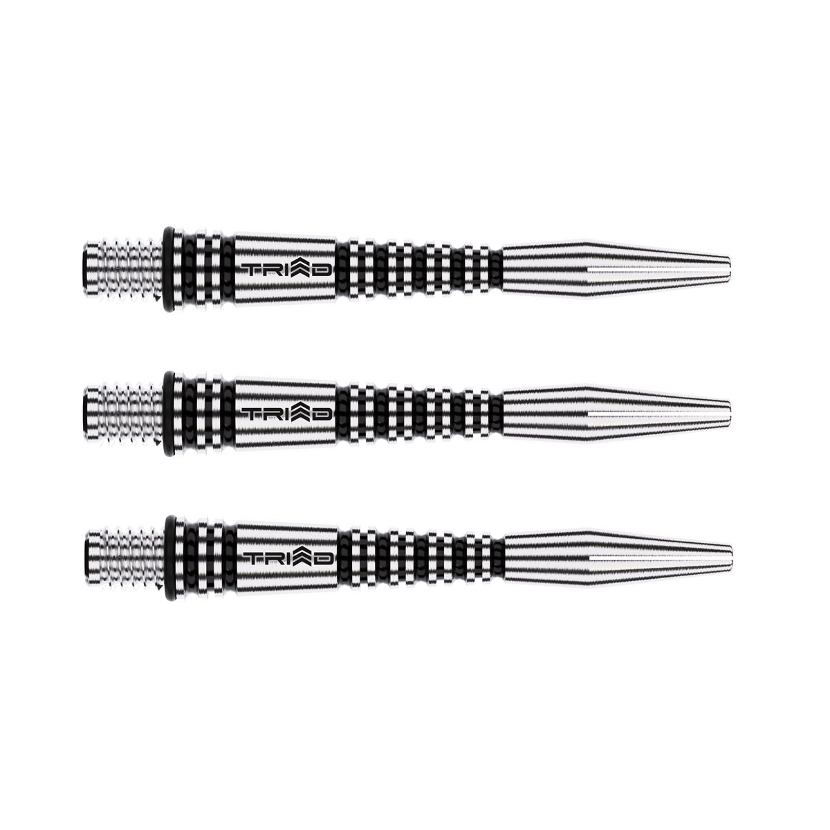 Triad RX Aluminium Dart Stems Shafts Black Short length variant image