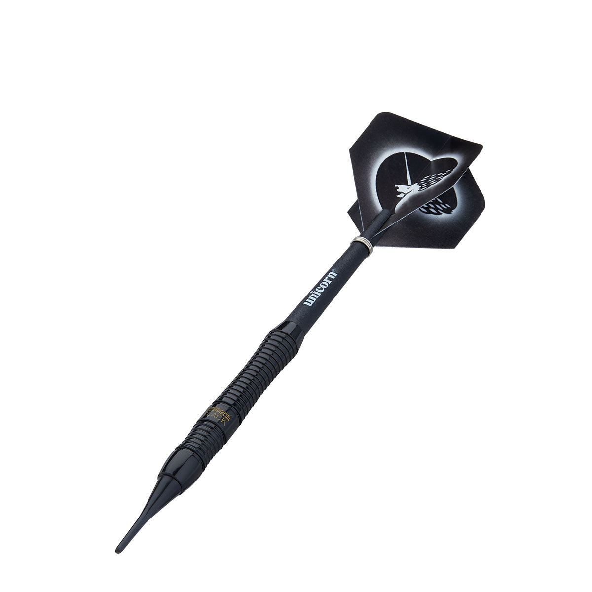 Core Plus Black Brass Style 1 Soft Tip Darts by Unicorn