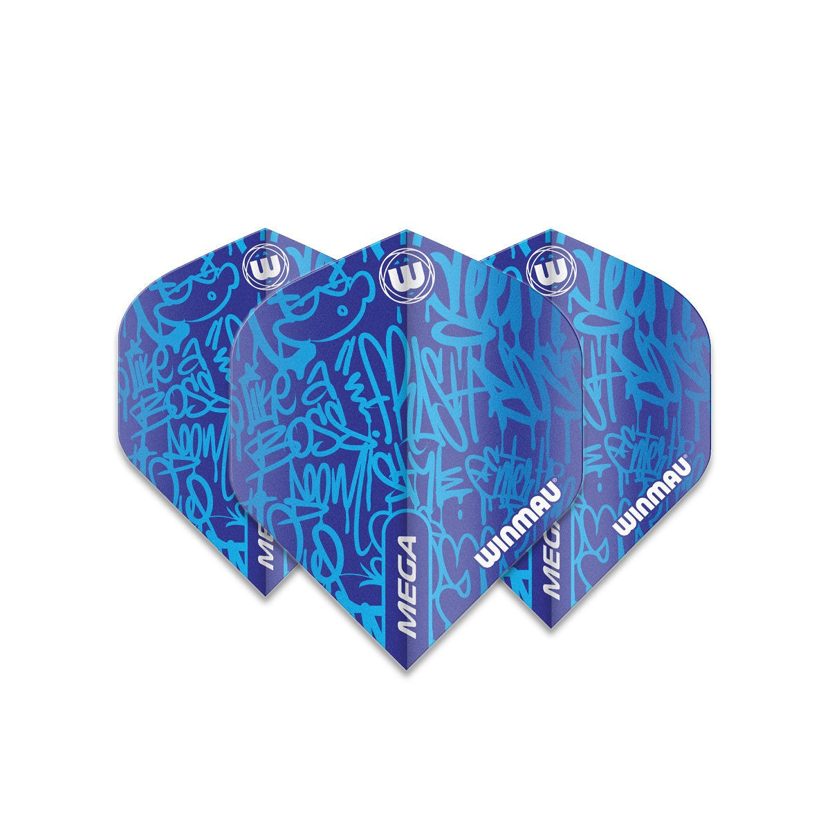 Winmau Mega Standard Signature Blue Dart Flights