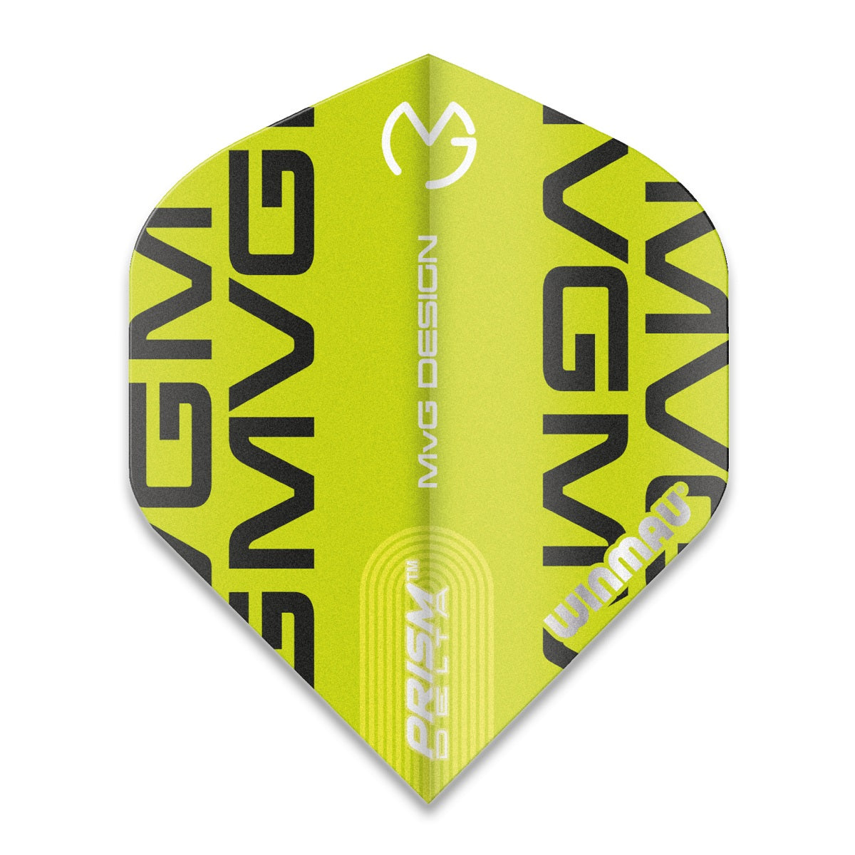 Winmau Prism Alpha Michael van Gerwen MvG Extra Thick Green Black Dart Flights