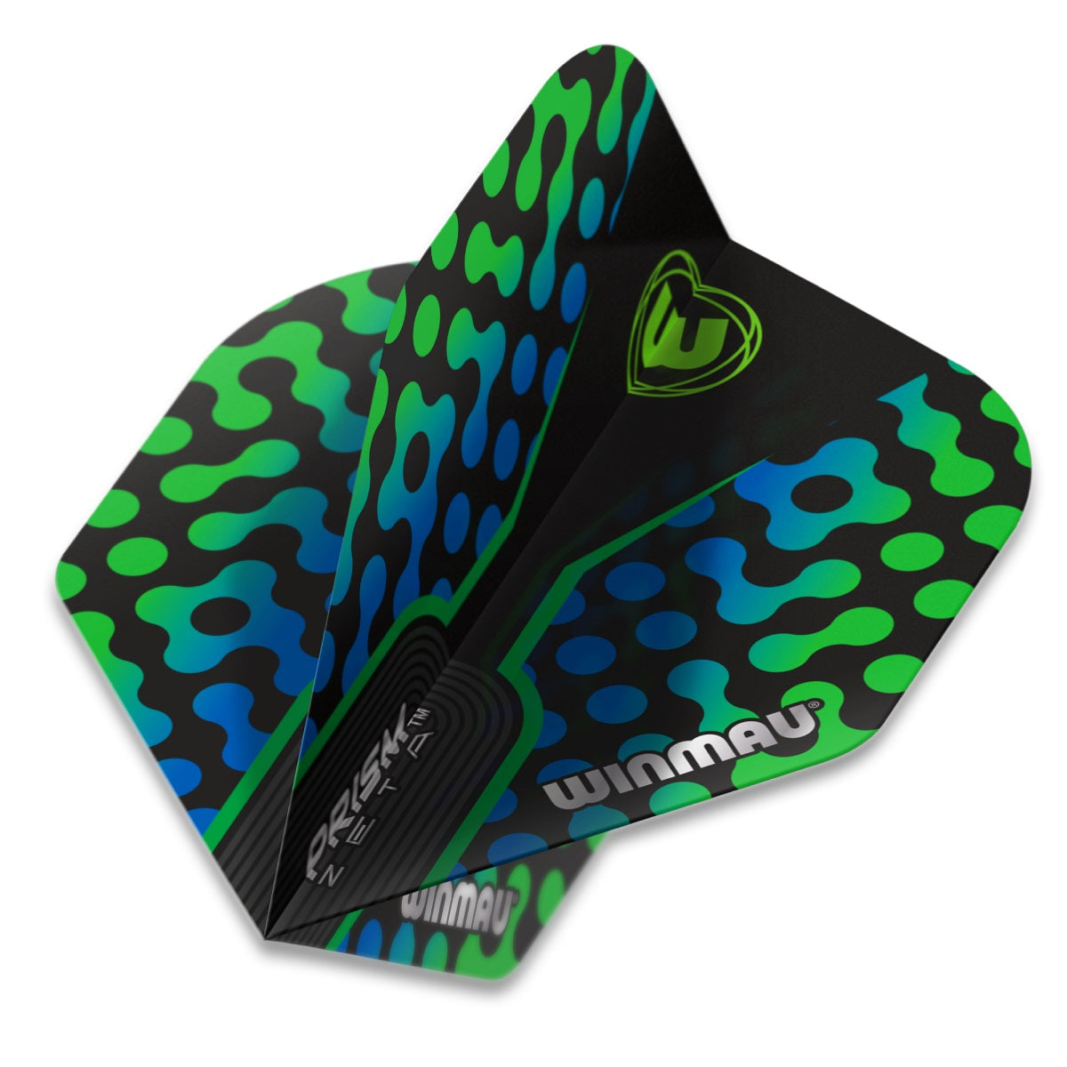 Winmau Prism Zeta Standard Green Aqua Dart Flights
