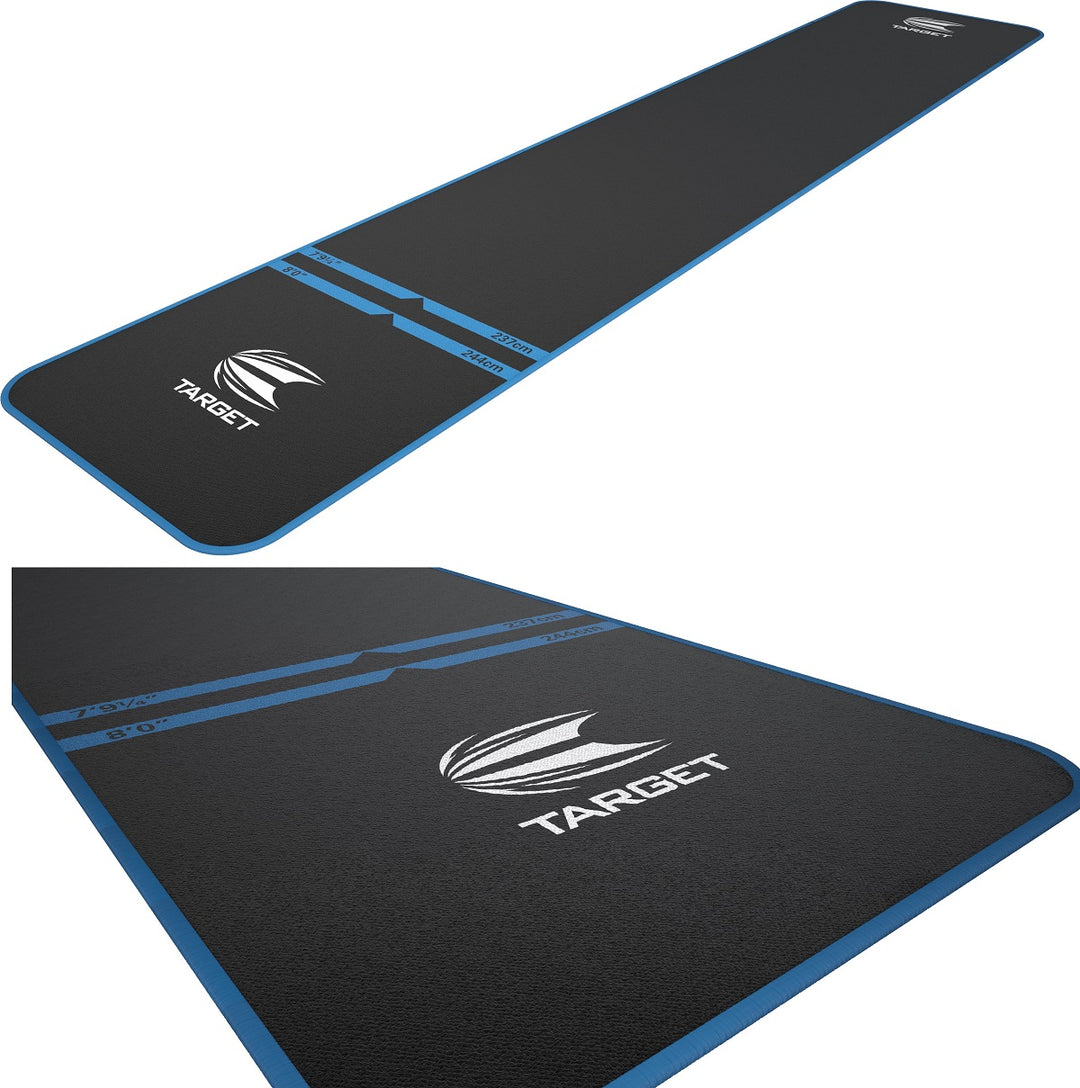 Target World Champion Lightweight Odourless Dart Mat - Blue Trim