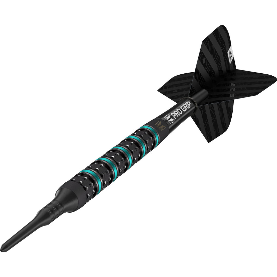 Rob Cross Black Edition 90% Tungsten Soft Tip Darts by Target