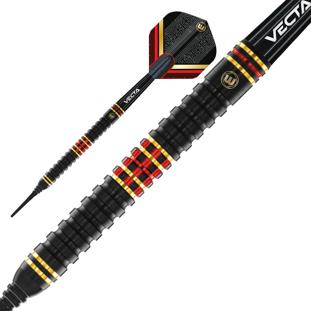 Valhalla 95%/85% Tungsten Soft Tip Darts Dual Core technology by Winmau