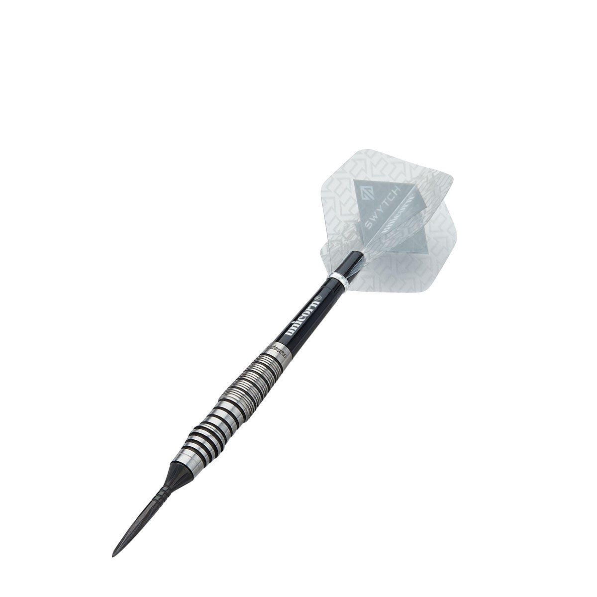Swytch Black 80% Tungsten Steel Tip Darts by Unicorn