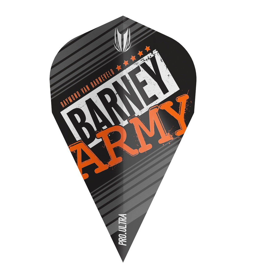 Raymond van Barneveld Barney Army Vapor Pro 100 Ultra Dart Flights - Black