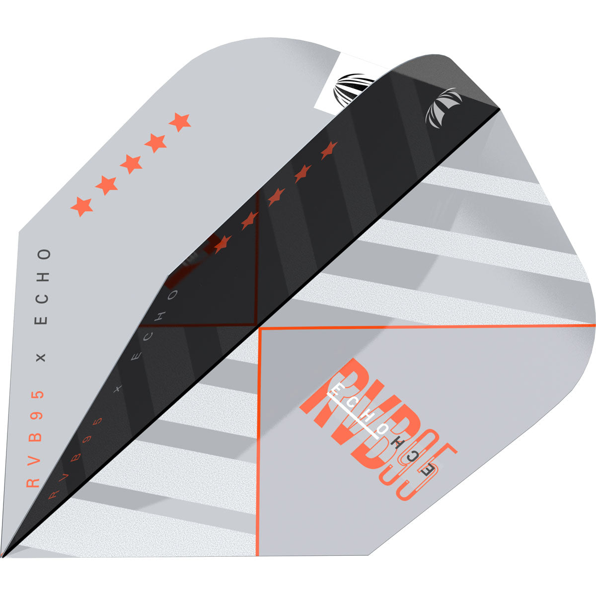 Raymond van Barneveld RVB95 Echo Pro.Ultra Ten-X Dart Flights by Target