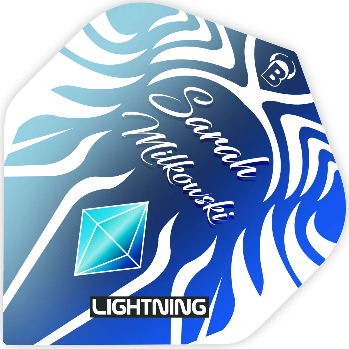 Sarah Milkowski Lightning Standard Dart Flights by Bulls