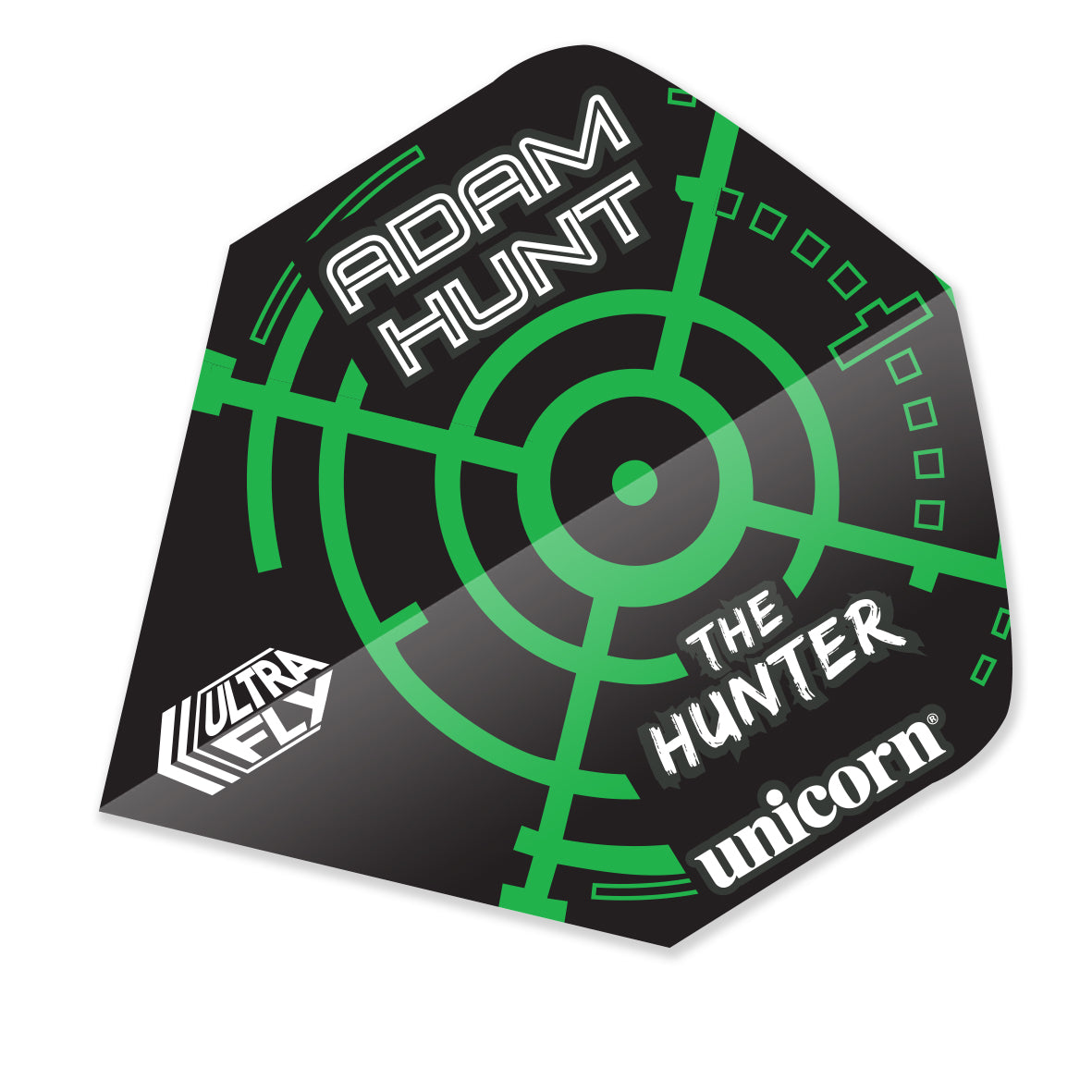 Unicorn Adam Hunt Ultrafly Big Wing Dart Flights 150 Micron