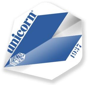 Unicorn Blue Comet Ultrafly Standard Shape Dart Flights