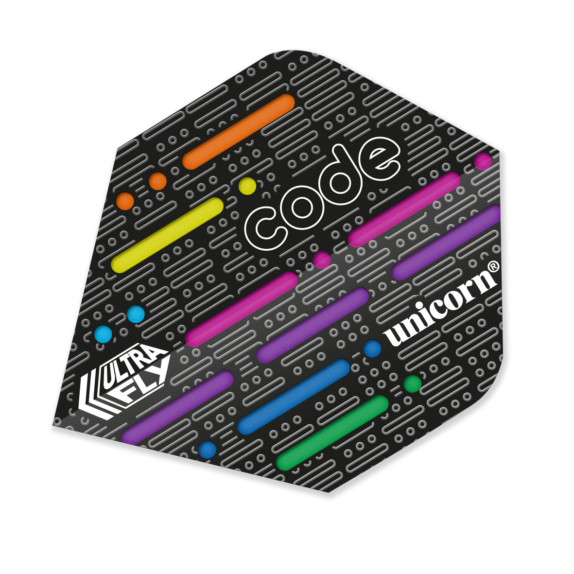 Ultrafly.75 Standard Code DNA Dart Flights by Unicorn