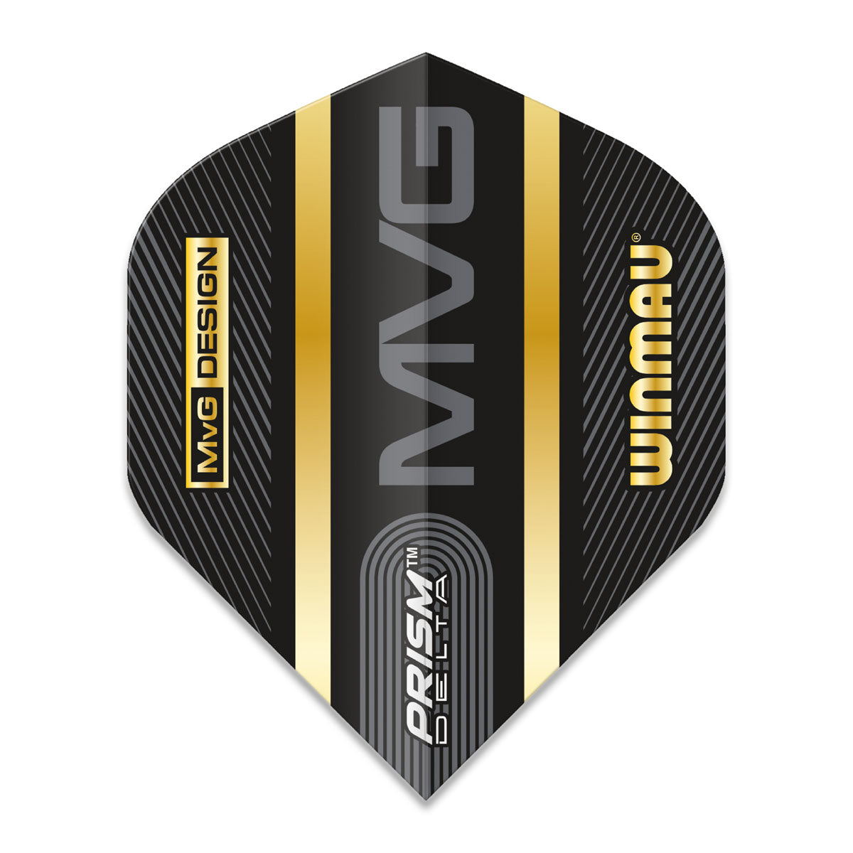 Prism Delta MVG Trilogy Standard Dart Flights by Winmau – Double Top Darts