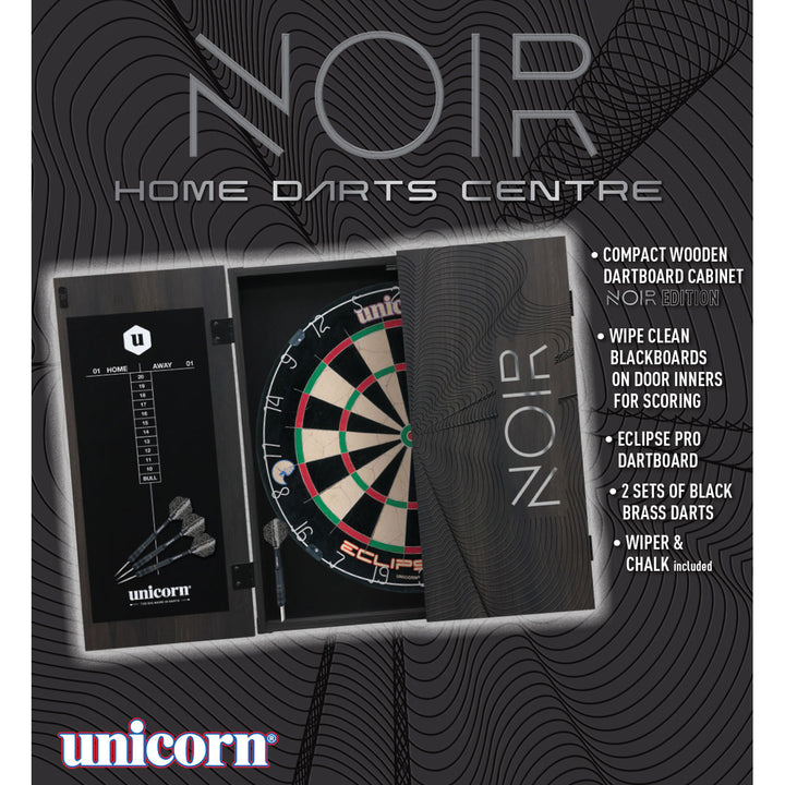 Noir Home Darts Centre by Unicorn